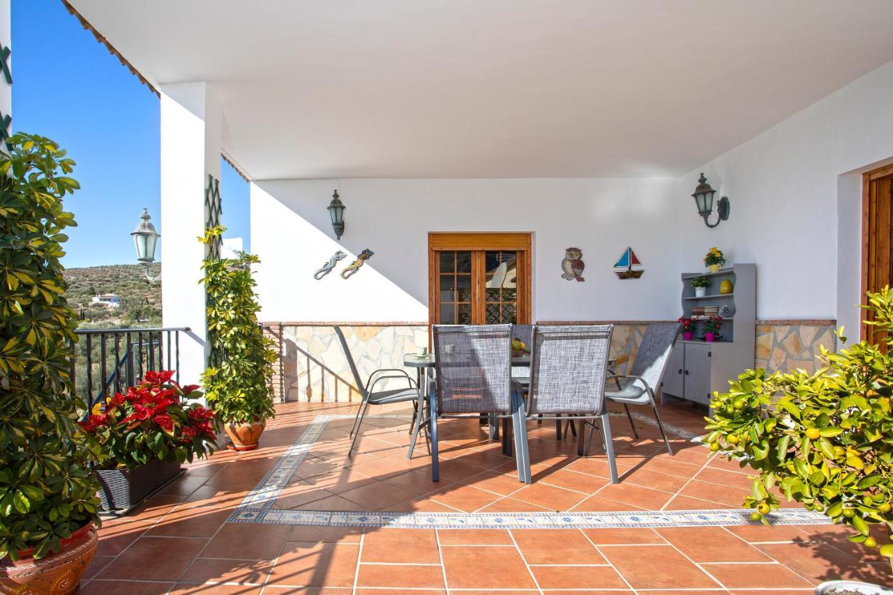 Casa Del Valle Con Piscina Privada Villa Alcaucin Bagian luar foto